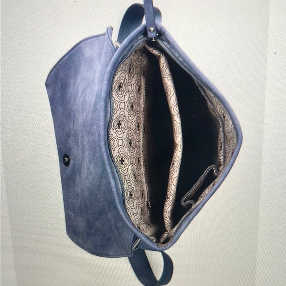 Rieker nwts Stylish Blue Backpack - Picture 9 of 10